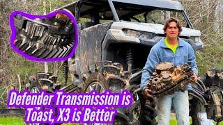 Upgrading to an X3 transmission in my Canam Defender