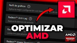 Como Configurar AMD Radeon, La MEJOR Optimización de AMD para juegos y mas FPS 