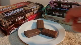 ASMR - Tim Tams - Australian Accent - Chewing Gum & Discussing Tim Tam Biscuits in a Quiet Whisper