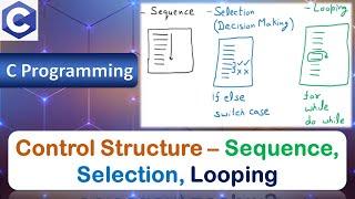 Control Structure – Sequence, Selection (Decision Making), Looping | C Programming Language