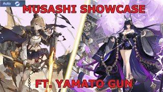 [Azur Lane] Musashi Showcase ft Yamato Gun - Renown META Auto 1 Shot (Only 2 SG)