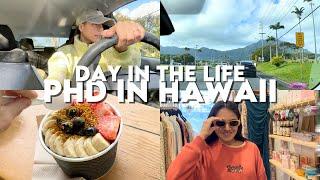 A Typical Day in the Life of a PhD Student in Hawaii | PhD Student Vlog (Teaching, Acai Bowls)