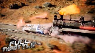 Time-Travelling With A DeLorean & A Steam Train | Back To The Future Part III | Full Throttle