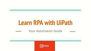 Learn RPA with UiPath | Table Extraction from UiPath Blog Web Page