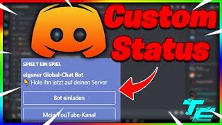 CUSTOM Discord Status (SPIELT...) mit Buttons einstellen mit Discord Rich Presence Tutorial 2021