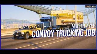 Multiplayer Convoy Trucking Job | Fivem Script | ESX | QBCORE | STANDALONE