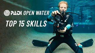 PADI Open Water Skills   - Top 15 Skills to Learn - Divers Den Australia