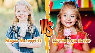 Everleigh Rose VS Maya Maxwell (Tic Tac Toy) Stunning Transformation ⭐ From Baby To Now