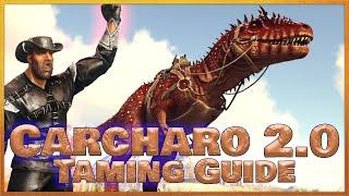 Der "EASY" Carcharodontosaurus Zähm Guide 2.0 | ARK: Survival Evolved | #Doctendo