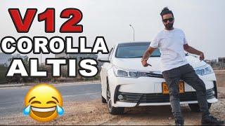 V12 COROLLA ALTIS | Funny Car Review | The Great Mohammad Ali