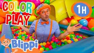 Blippi’s Awesome Color Play Day | Learning Colors | Kids TV Show | Educational Videos for Kids