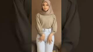 story hijab cwe bening