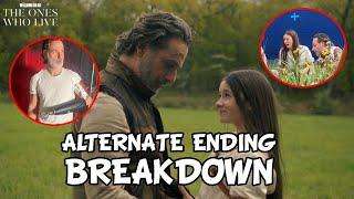 The Walking Dead: The Ones Who Live Finale Alternate Ending Scene Breakdown