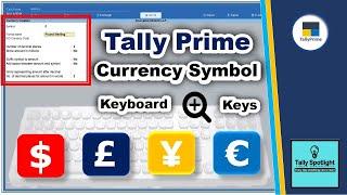 How to enable Multi Currency in Tally Prime | Currency Symbol Creation in Tally Prime