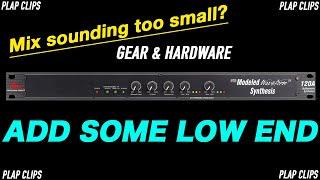 GEAR & HARDWARE - Use the DBX 120A for powerful low end!  - Produce Like a Pro Clips