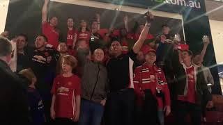 Quinton Fortune sings with the Adelaide Reds - Masters 2017