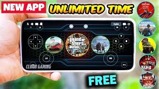 I Tried *FREE* Cloud Gaming App For Android | Play PC Games On Android Like GTA 5 for Unlimited Time