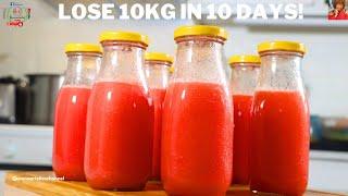 3 INGREDIENTS Weight Loss Drink | Belly Fat Burner Drink, Lose 10KG In 10 Days