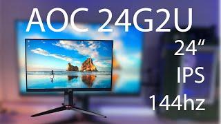 AOC 24G2U review bester Monitor für 200€