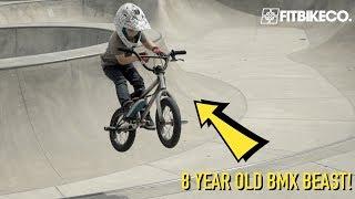 Five Tricks with 8-year-old BMX Rider Caiden Cernius