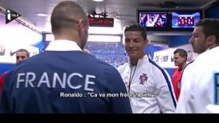 Cristiano Ronaldo à Benzema : "Ça va mon frère ?"