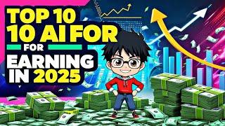 Top 10 AI Tools to Make Money Online in 2025 | Best AI Business Ideas & Passive Income Tools