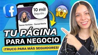 COMO CREAR UNA PAGINA EN FACEBOOK PARA NEGOCIO 