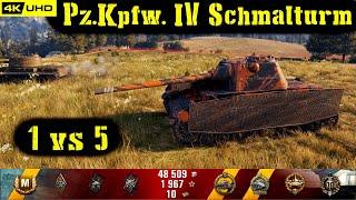 World of Tanks Pz.Kpfw. IV Schmalturm Replay - 8 Kills 3K DMG(Patch 1.6.1)