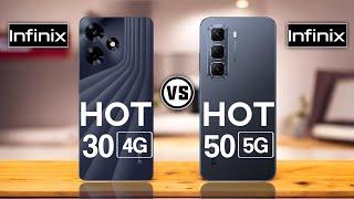 Infinix Hot 30 4G Vs Infinix Hot 50 5G   #Trakontech