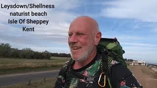 Wild Camping on the naturist beach Leysdown, Isle Of Sheppey