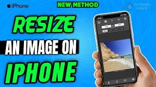 How to resize an image on iphone 2024 ( without any apps )