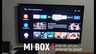 Mi Box İnternet Sorunu - Mi Box Ethernet ile İnternet