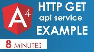 Angular 4  HTTP Get Example with Params