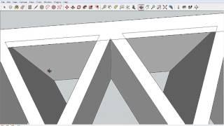 Sketchup Bridge 6 Increasing Members