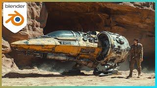 Creating a SCIFI Racing Speeder in Blender