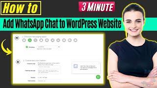 How to Add WhatsApp Chat to WordPress Website 2024