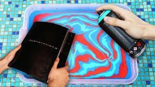 Customize your PS3 with Hydro Dipping !! 