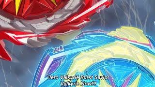 Beyblade Burst DB Dynamite Battle Episode 16 English Sub Hero Valkyrie vs Savior Valkyrie!!