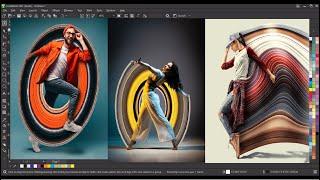 Pixel Stretch Effect in Coreldraw 2024 & Latest - Ahsan Sabri