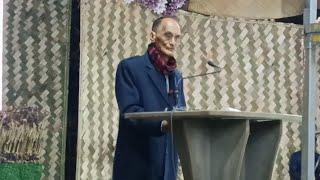 Short speech by Pj. YONGYO, Retd-SIS in the first day of Wakching Village 75 Platinum Jubilee