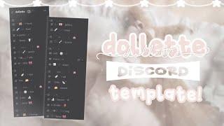 ｡˚⋆﹕ aesthetic dollette / coquette / babycore FREE discord server template 、ely. °｡˚