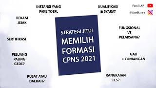 JANGAN NGASAL! Pertimbangkan Hal ini dalam memilih Formasi CPNS 2021