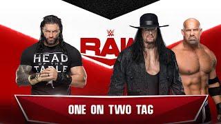 Handicap Match | One on Two Tag | WWE Raw 2024