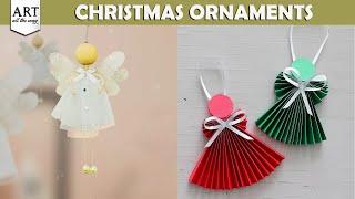 DIY Angel Ornaments | Christmas Ornaments | Christmas Decorations | DIY Ornaments | @VENTUNOART