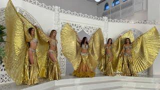 Сказочное восточное шоу Yasmin Dance/ восточный танец с крыльями