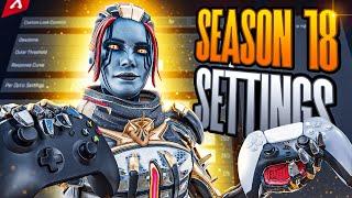 The Only 𝗖𝗢𝗡𝗧𝗥𝗢𝗟𝗟𝗘𝗥 Sensitivity + Settings Guide 𝙔𝙊𝙐 𝙉𝙀𝙀𝘿! | Season 18