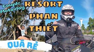 Resort Phan Thiết giá siêu rẻ | Chỉ toàn là Tây | Lê Minh Motovlog.