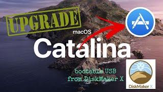 Mac OSX Catalina upgrade using AppStore and DiskMaker X