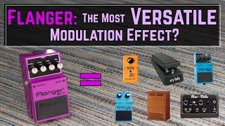 How To Get 6 Modulation Effects From a Basic Flanger Pedal Like The Boss BF-2