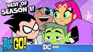 Season 1 BEST Moments! Part 1 | Teen Titans Go! | @dckids